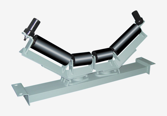 全自動上調(diào)心托輥組(帶防偏輪)